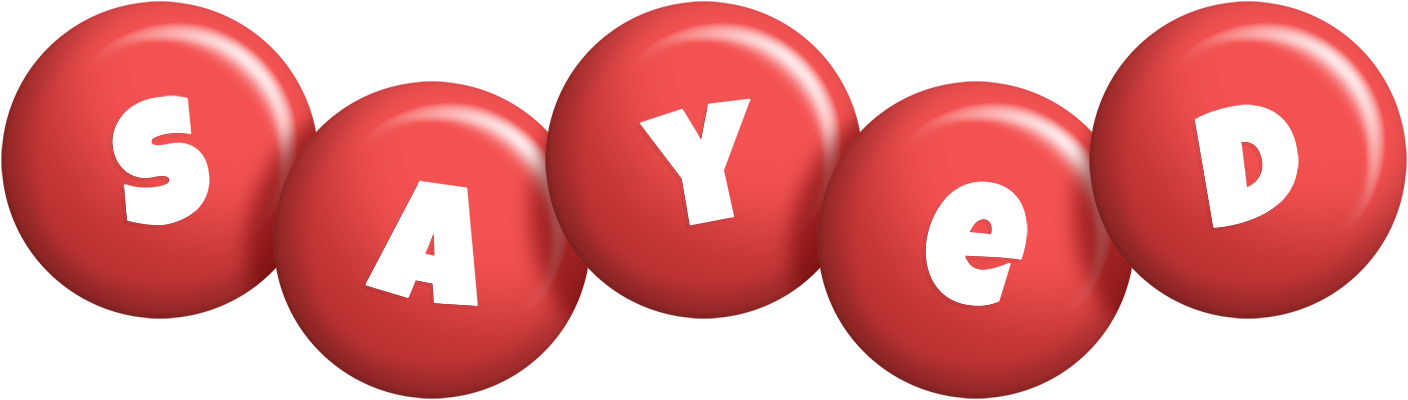 Sayed candy-red logo