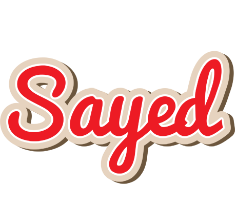 Sayed chocolate logo