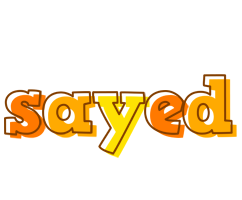 Sayed desert logo