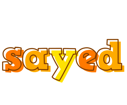 Sayed desert logo