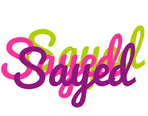 Sayed flowers logo