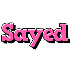 Sayed girlish logo