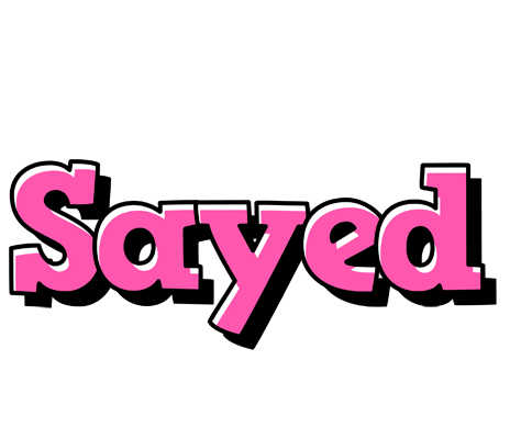 Sayed girlish logo