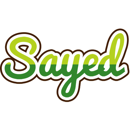 Sayed golfing logo