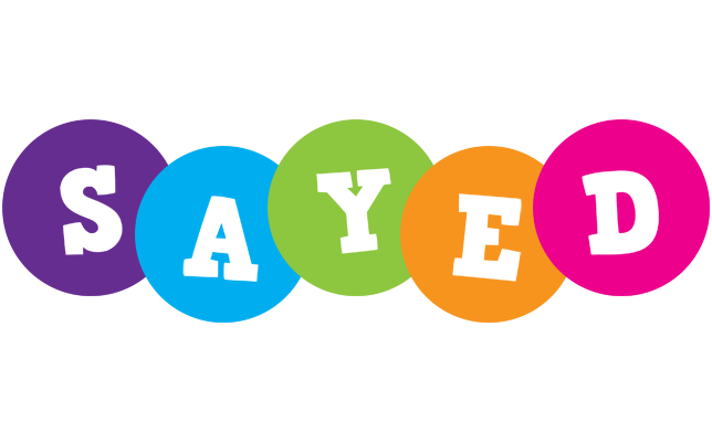Sayed happy logo