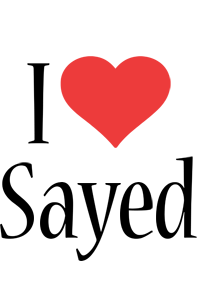 Sayed i-love logo