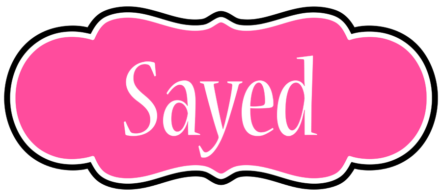 Sayed invitation logo