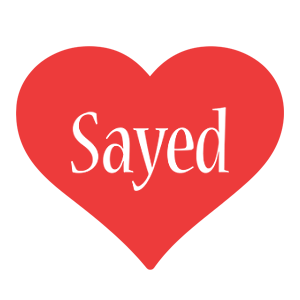 Sayed love logo
