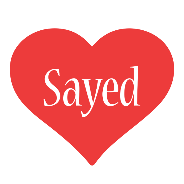 Sayed love logo
