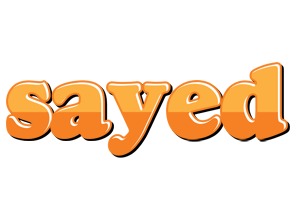 Sayed orange logo