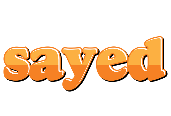 Sayed orange logo