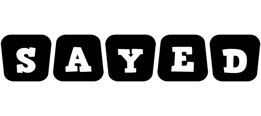 Sayed racing logo