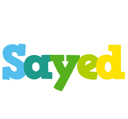 Sayed rainbows logo