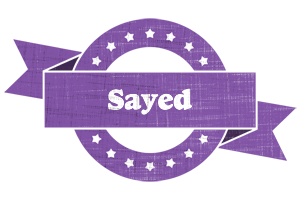 Sayed royal logo