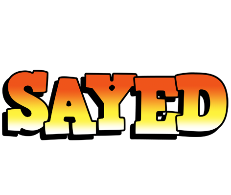 Sayed sunset logo