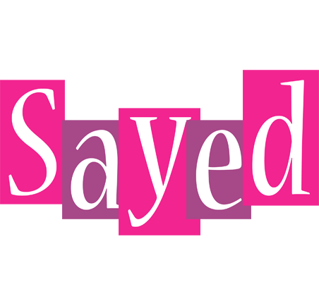 Sayed whine logo