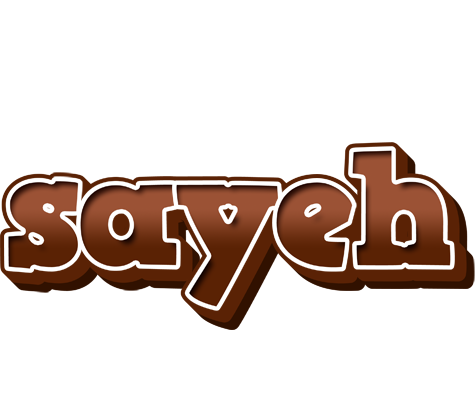 Sayeh brownie logo