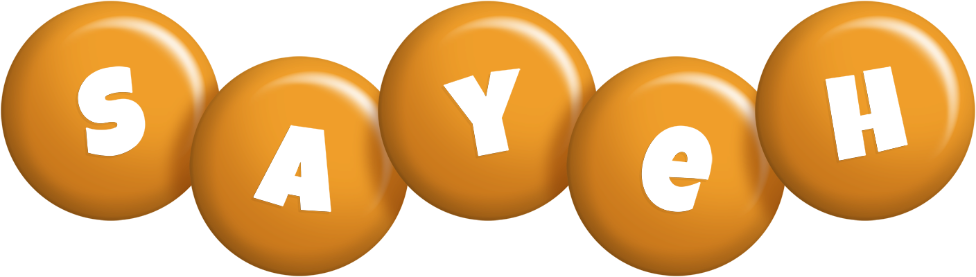Sayeh candy-orange logo