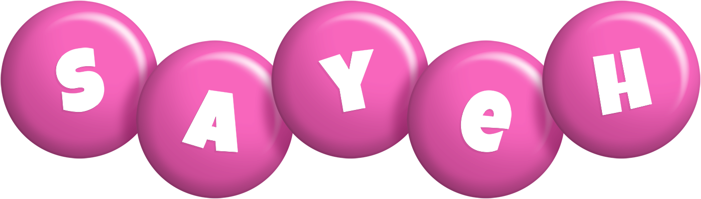 Sayeh candy-pink logo