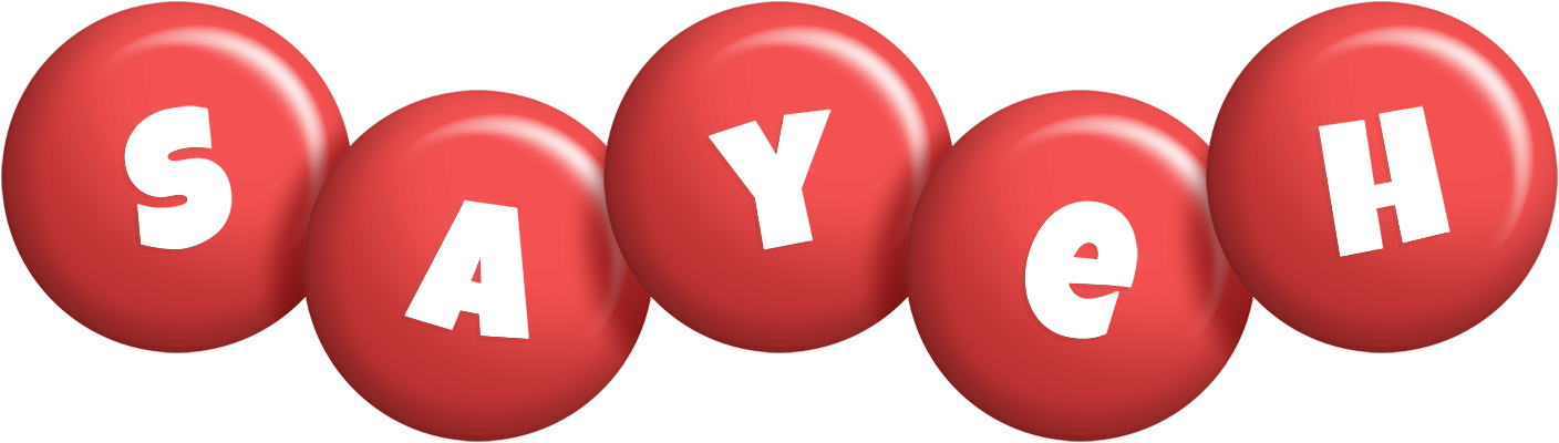 Sayeh candy-red logo