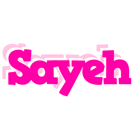 Sayeh dancing logo
