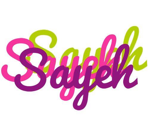 Sayeh flowers logo