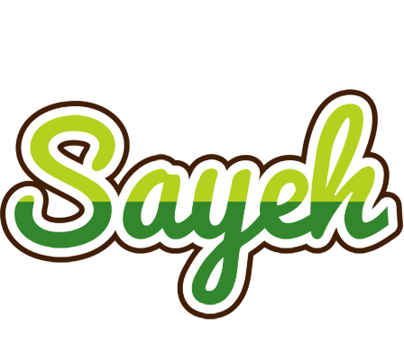 Sayeh golfing logo