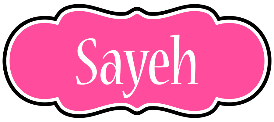 Sayeh invitation logo