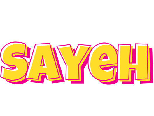 Sayeh kaboom logo