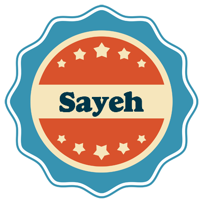 Sayeh labels logo
