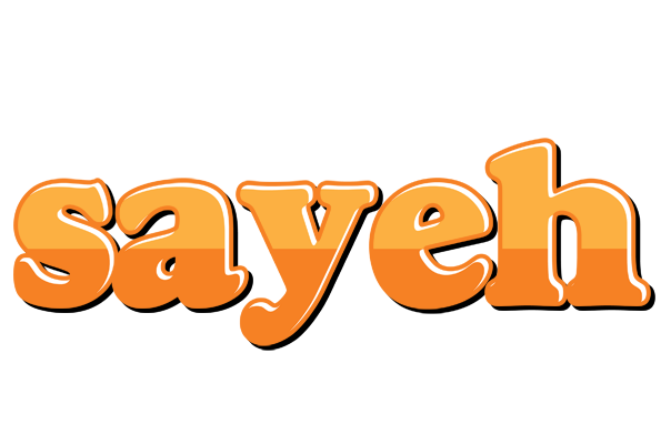 Sayeh orange logo