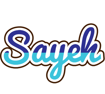 Sayeh raining logo