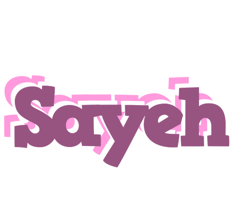 Sayeh relaxing logo