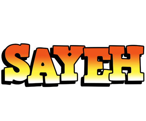 Sayeh sunset logo
