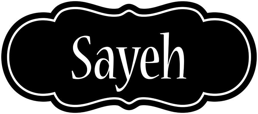 Sayeh welcome logo