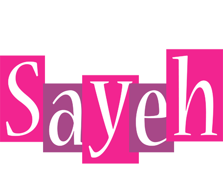 Sayeh whine logo