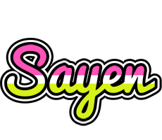 Sayen candies logo