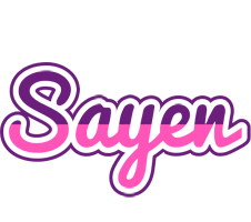 Sayen cheerful logo