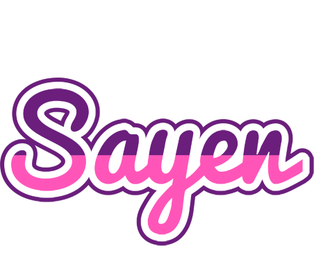 Sayen cheerful logo