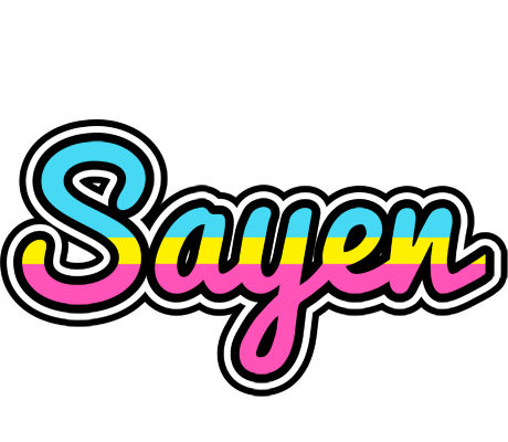 Sayen circus logo