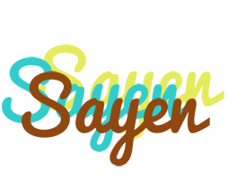 Sayen cupcake logo