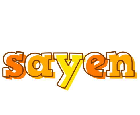 Sayen desert logo