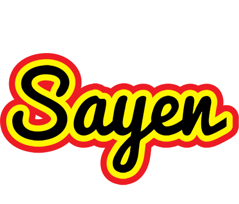 Sayen flaming logo