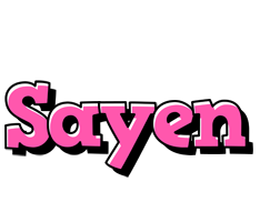 Sayen girlish logo