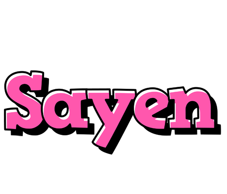 Sayen girlish logo