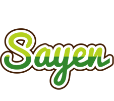 Sayen golfing logo