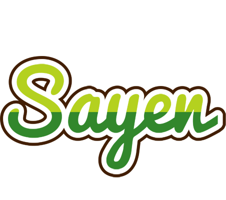 Sayen golfing logo