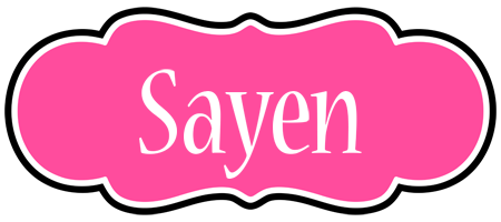 Sayen invitation logo