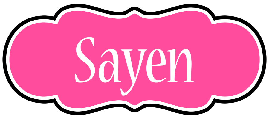 Sayen invitation logo