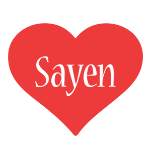 Sayen love logo